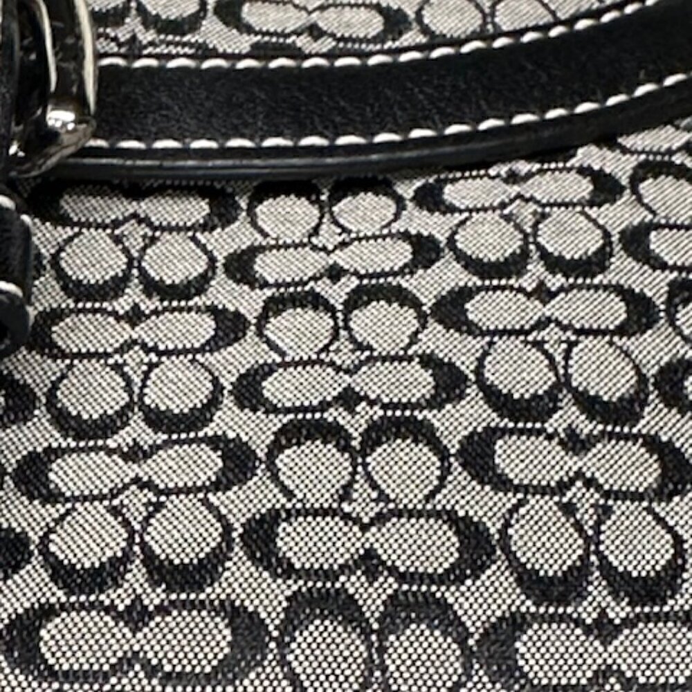 Coach Black and Gray Hobo Bag - Picture 8 of 13